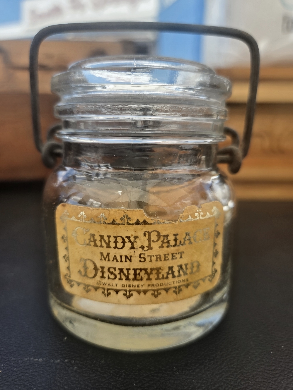Disney Candy Palace Small Glass Jar